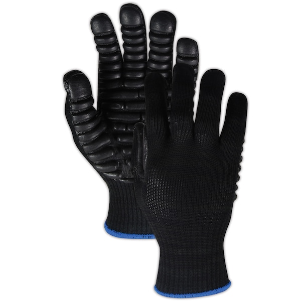 Impacto Blackmaxx Anti-Vibration Gloves, Medium, PR